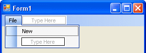 Add a New Menu Item in VB NET