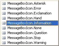 Add a symbol to your message boxes