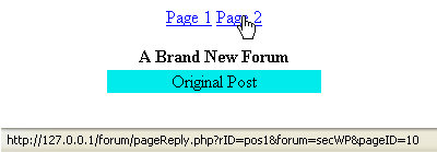 The status bar for page 2