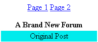 The forum links